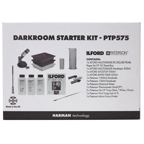 ILFORD & PATERSON DARKROOM STARTER KIT